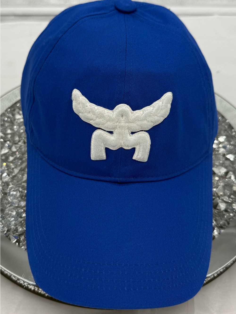 MCM Essential Logo Cap In Cotton Twill